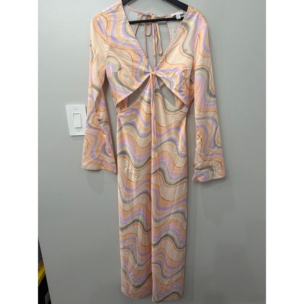 Top Shop retro look cut-out pastel dress
